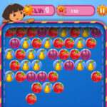 Dora explota Burbujas de Frutas
