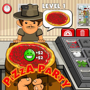 pizza party juego online