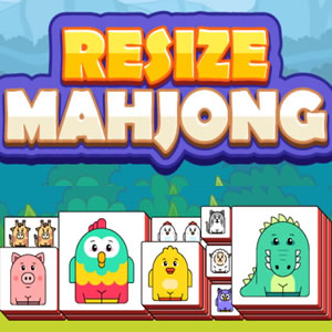 juego resize mahjong de animales