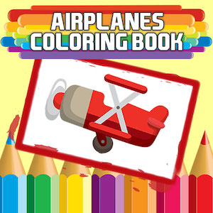 juego de pintar aviones