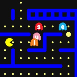 juego de Pacman de lectoescritura