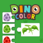 Dino Color: Colores y Dinosaurios [~3 años]