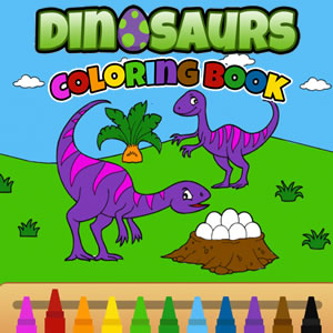 colorear dinosaurios online