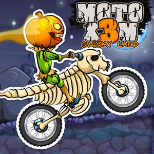 juego de moto x3m halloween