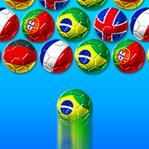 bubble shooter world cup juego de bolas