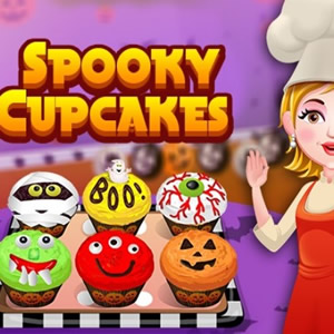 spooky cupcakes en Halloween