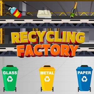 recycling factory juego de clasificar residuos