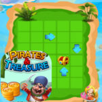 juego de encontrar el tesoro pirata