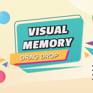 memoria visual arrastrar y soltar
