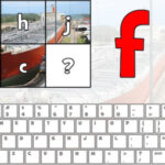 LETRAS del TECLADO