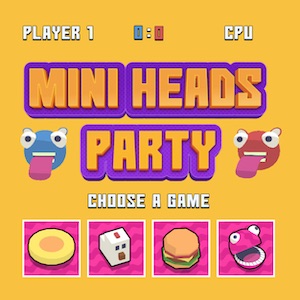 mini heads party