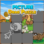 ARRASTRADOR de ROMPECABEZAS: Puzzles de Arrastrar y Soltar