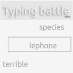 TYPING BATLLE: Batalla de Teclado