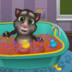 Bañar al Gato Tom