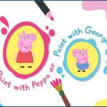 Caja de Pintura de Peppa y George