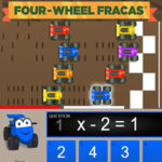 FOUR-WHEEL FRACAS: Carrera de Ecuaciones de Primer Grado – Arcademics