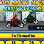 Carrera de Multiplicaciones en Moto