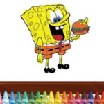 Colorear a Bob Esponja