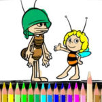 Colorear Dibujos de Abejas