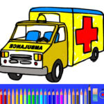 Colorear Ambulancias