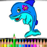 Colorear Delfines online