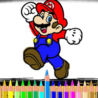 Colorear a Mario Bros Online en 