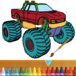 Colorear Monster Truck