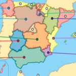 Mapa de Comunidades Autónomas de España