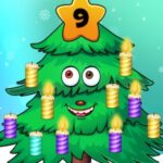 CONTAR VELAS de Navidad en el Árbol