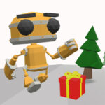 Robot Rush: Correr con el Robot en Navidad
