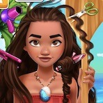 Cortar el Pelo a Moana