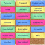 Juego de las EMOCIONES en Portugués