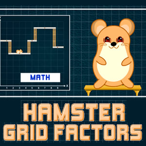 juego de buscar divisores con el hámster