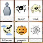 Halloween Flashcards in English