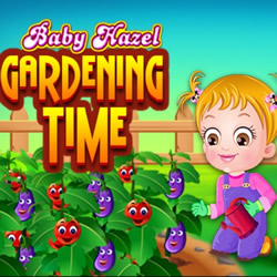Baby Hazel Cuida el Jardín en 
