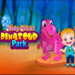 Baby Hazel visita el Parque de Dinosaurios