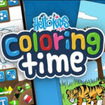 HELLOKIDS COLORING TIME: Colorear y Crear