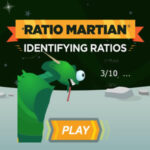 RATIO MARTIAN: Identificar Fracciones con el Marciano (Arcademics)