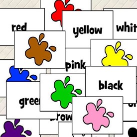 menor Ashley Furman Estresante Juego para Aprender los Colores en Inglés | Cokitos.com