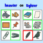 Juego de COMPARAR PESOS