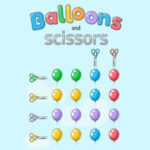 BALLOONS and SCISSORS: Puzzle de Globos y Tijeras