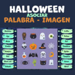 Asociar PALABRA – IMAGEN en Halloween