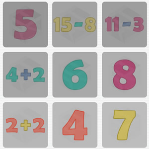 5 Juegos matemáticos para niños en edad preescolar