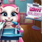 Gata en el Dentista: Kitty Real Dentist