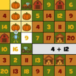 Laberinto de Sumas y Restas con Blinky en Acción de Gracias