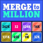 Merge to Million: Potencias de 2