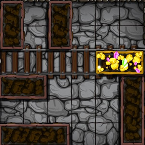 juego de miner block al estilo de Rush hour para escapar en el puzzle