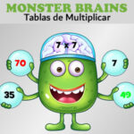 MONSTER BRAINS: Tablas de Multiplicar