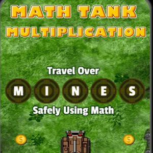 juego educativo para niños de multiplicar con el tanque