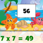 Puzzle de Multiplicación en Verano